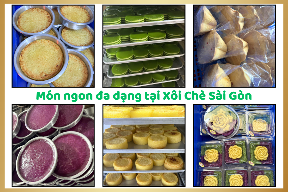 món ngon Xôi Chè Sài Gòn