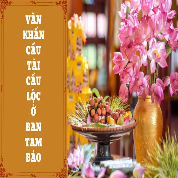 Văn khấn cầu tài cầu lộc ở ban tam bảo ý nghĩa đem lại thịnh vượng