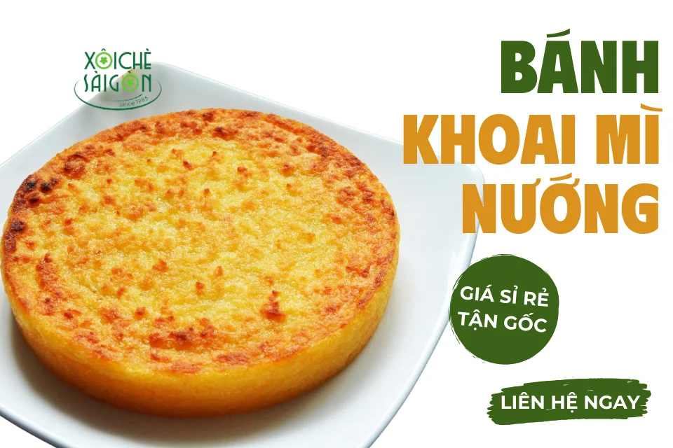 bánh khoai mì nướng xuất khẩu giá rẻ