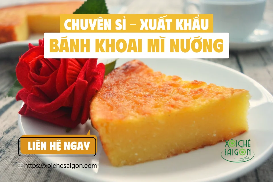 bánh khoai mì nướng xuất khẩu giá tốt