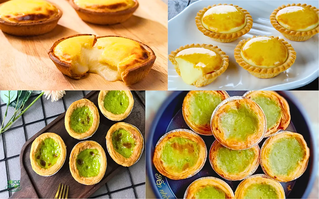 Các loại bánh tart trứng