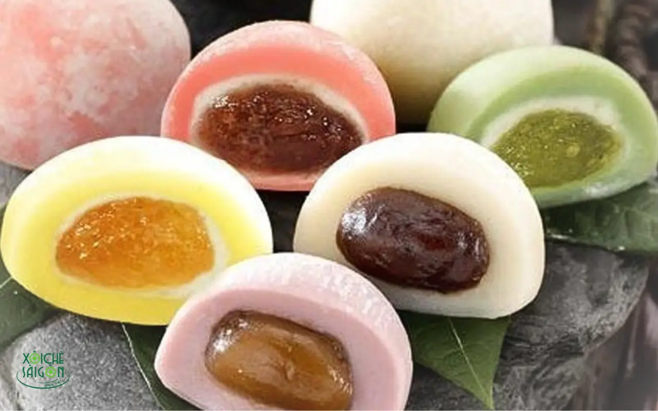 các loại nhân mochi