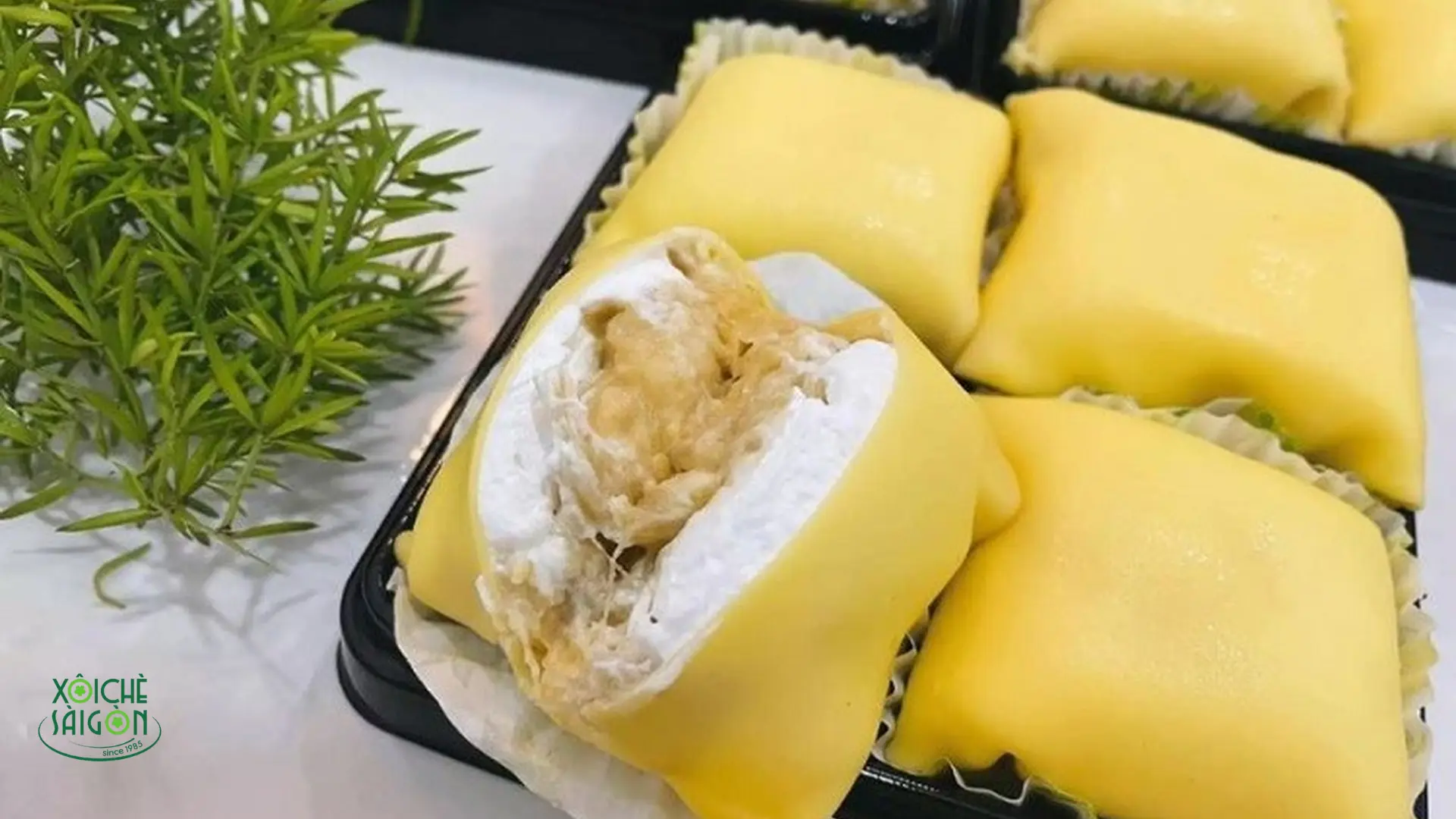 Cách làm bánh crepe sầu riêng