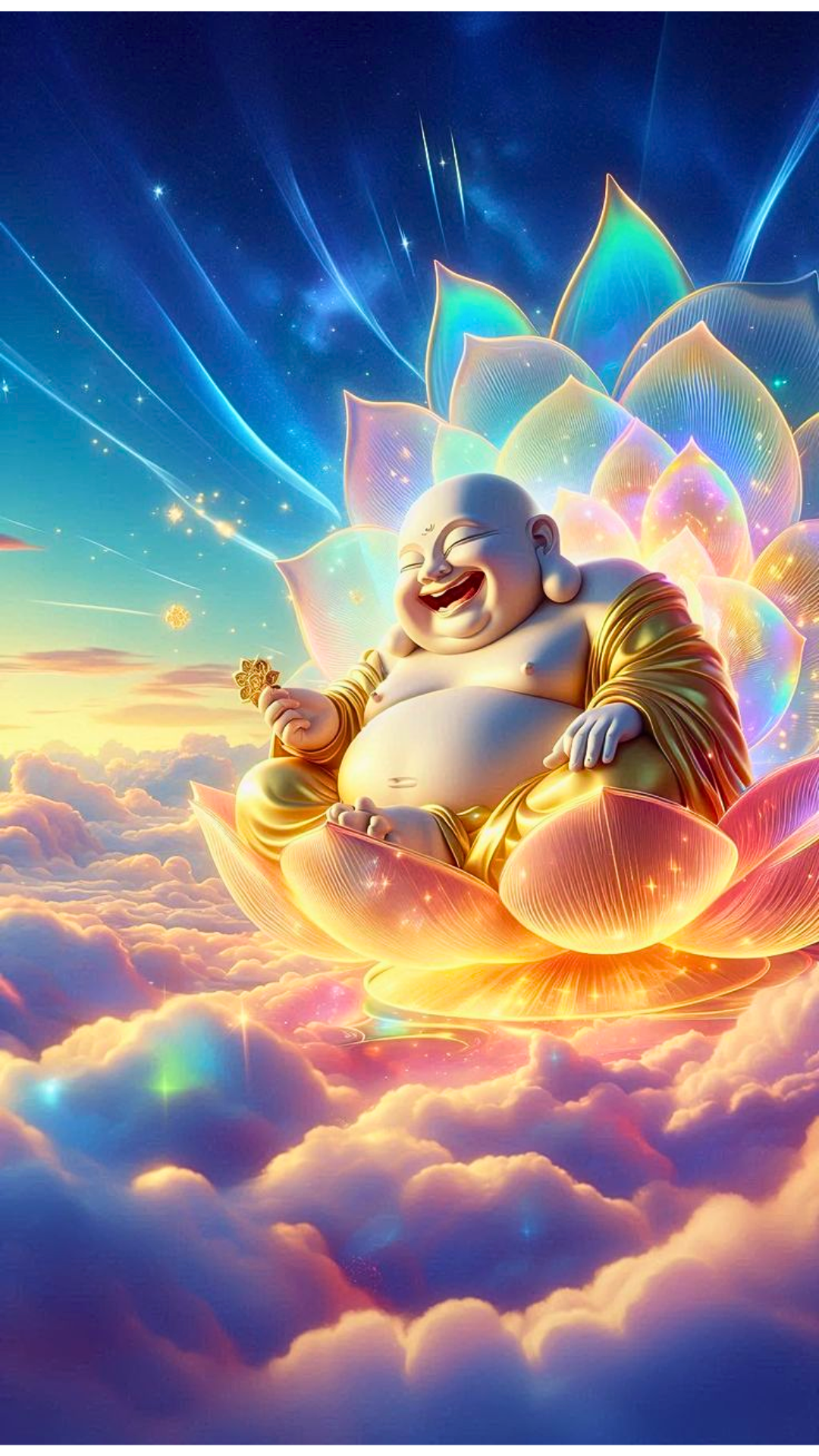 Phật Di Lặc từ bi