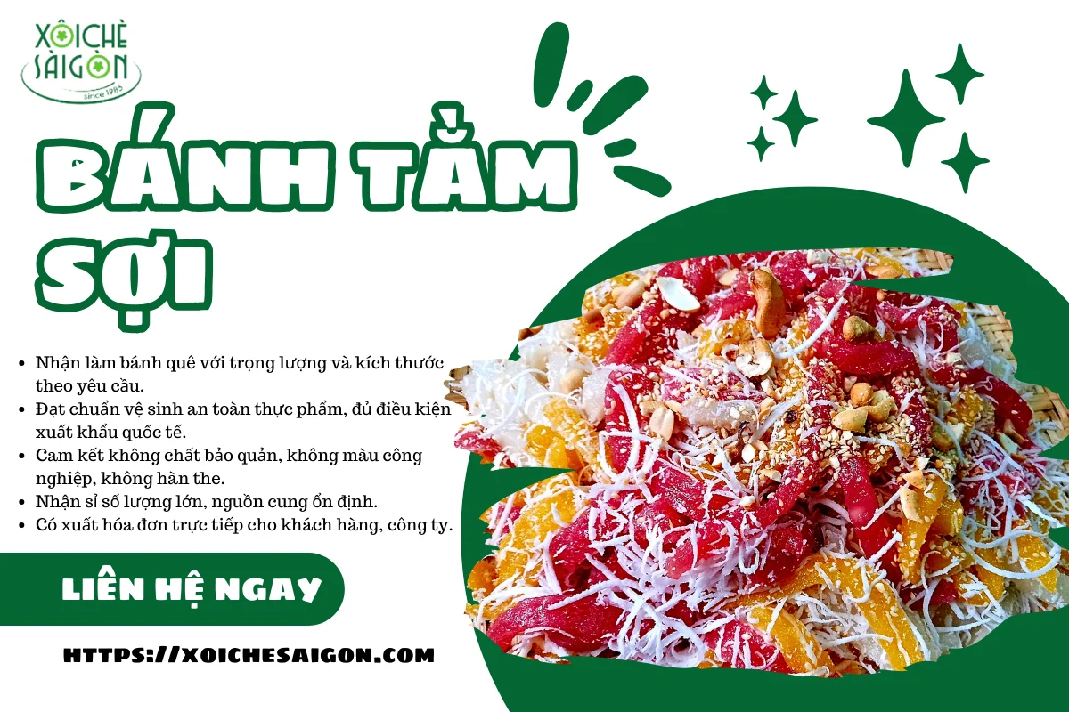 sỉ bánh tằm sợi giá rẻ