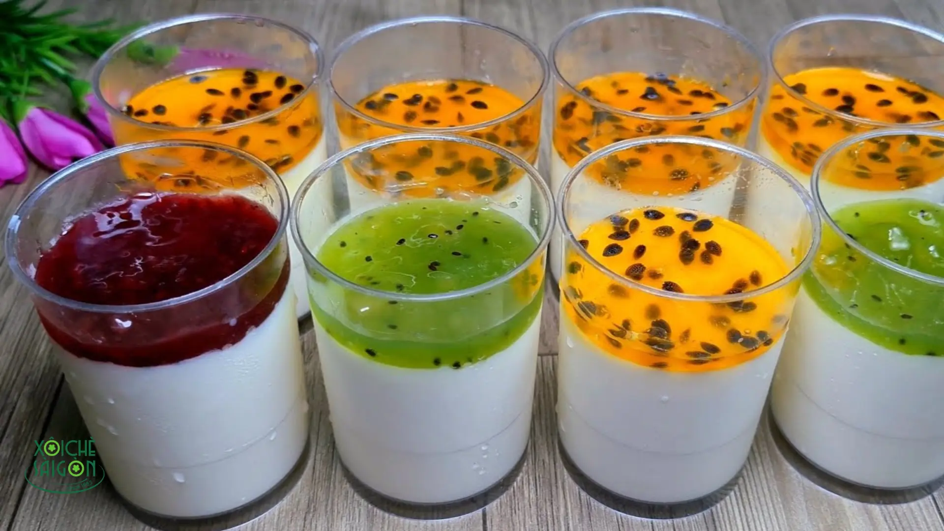 Tự làm bánh panna cotta tại nhà